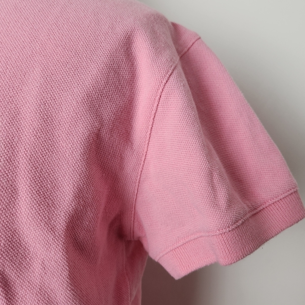 90s Pink Knit Polo Shirt - Picture 6 of 10